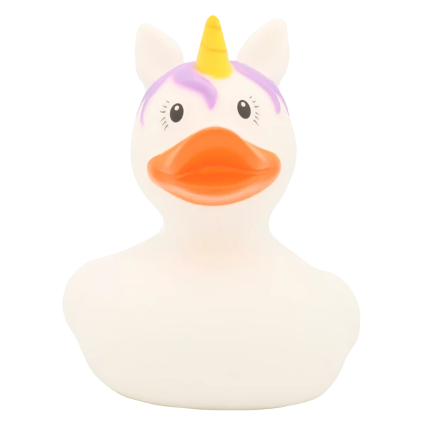 Unicorn Duck, white