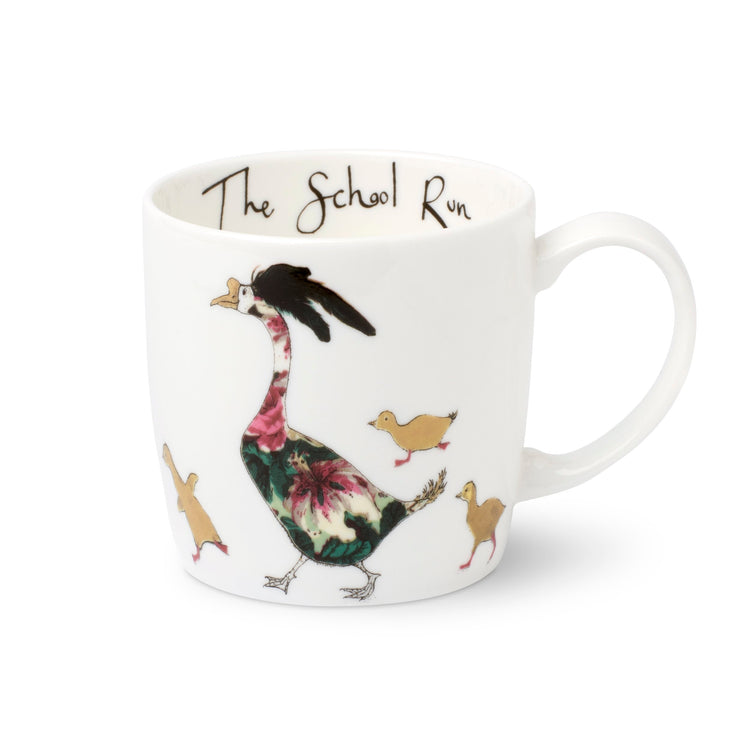 The School Run Duck Mug