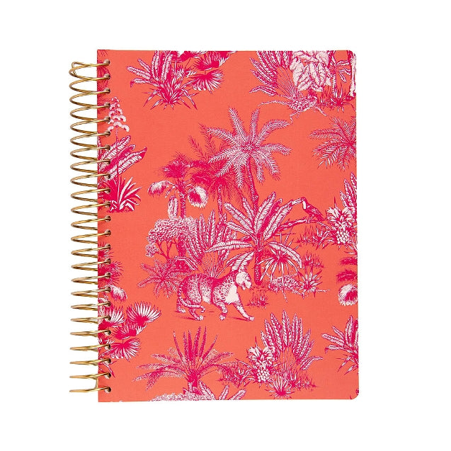 Spiral Cheetah Notebook