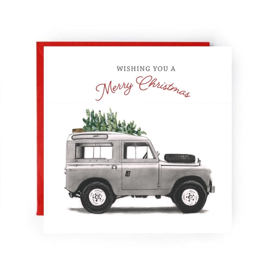 Merry Christmas Land Rover