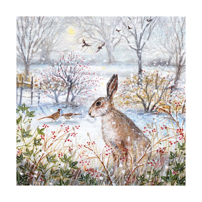 FROSTY MORNING & HARE PACK OF 8