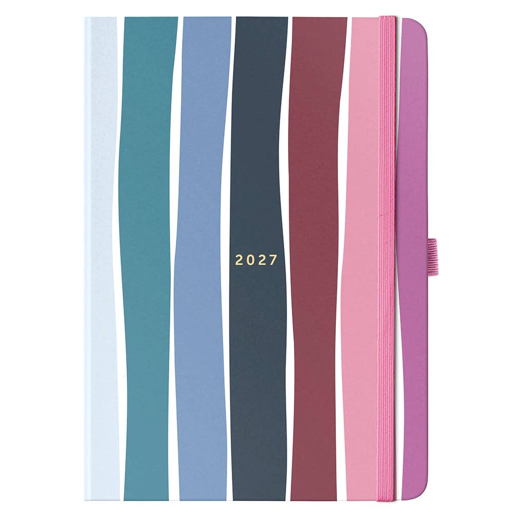 Busy Life Diary 2027 Multi Stripe