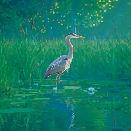 Heron Landscape