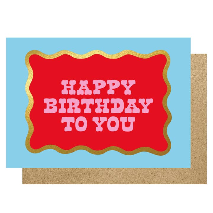 Happy birthday to you