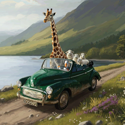 Giraffe Goose & Sheep