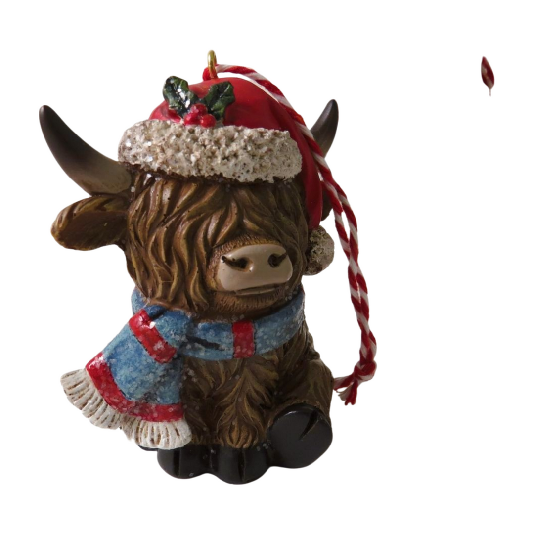 HIGHLAND COW DECORATION