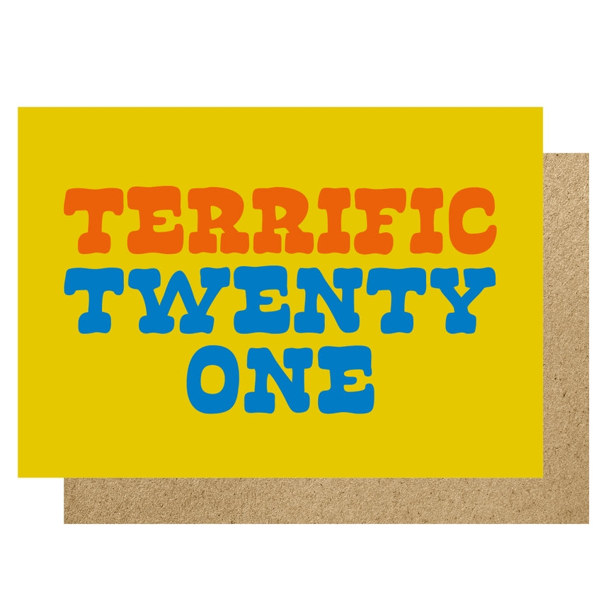 TERRIFIC TWENTY ONE