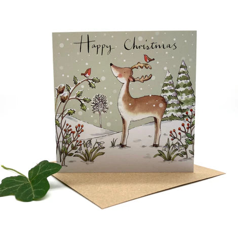 Christmas Deer Pack of 5 Christmas Cards