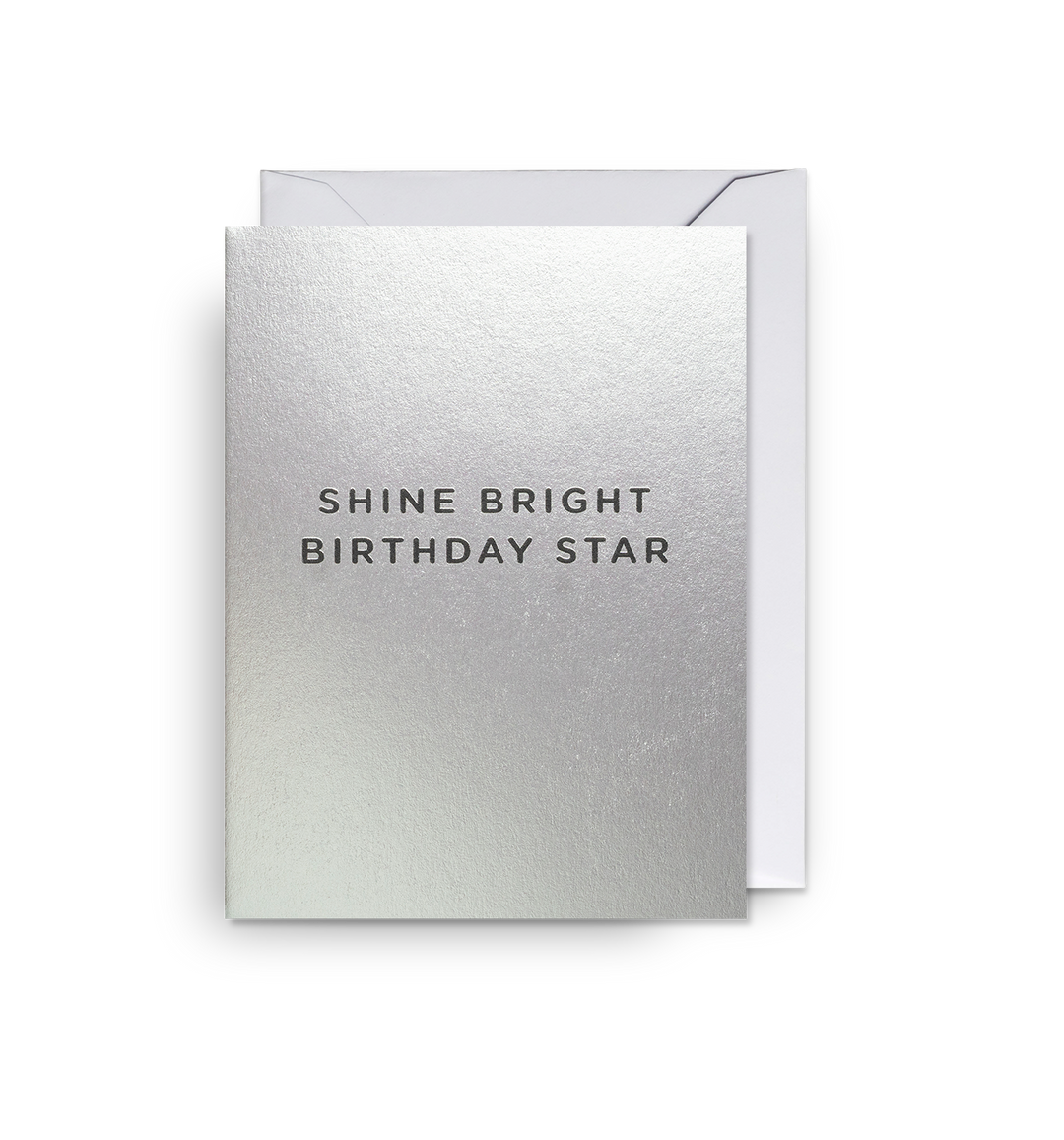 Shine Bright Birthday Star
