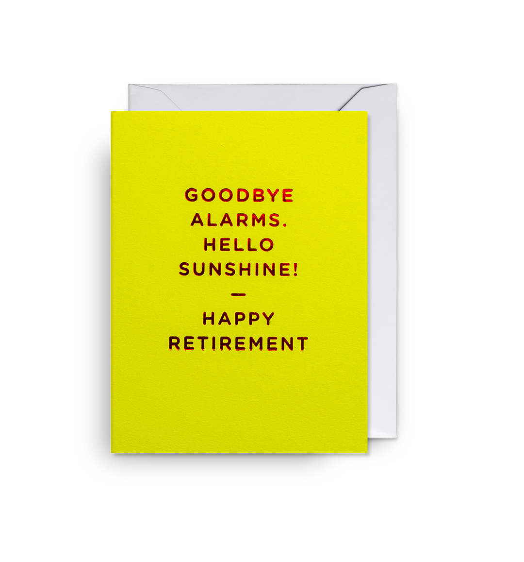 Happy Retirement