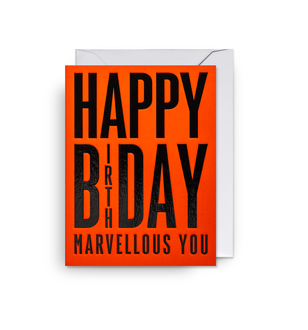 Happy Birthday Marvellous You