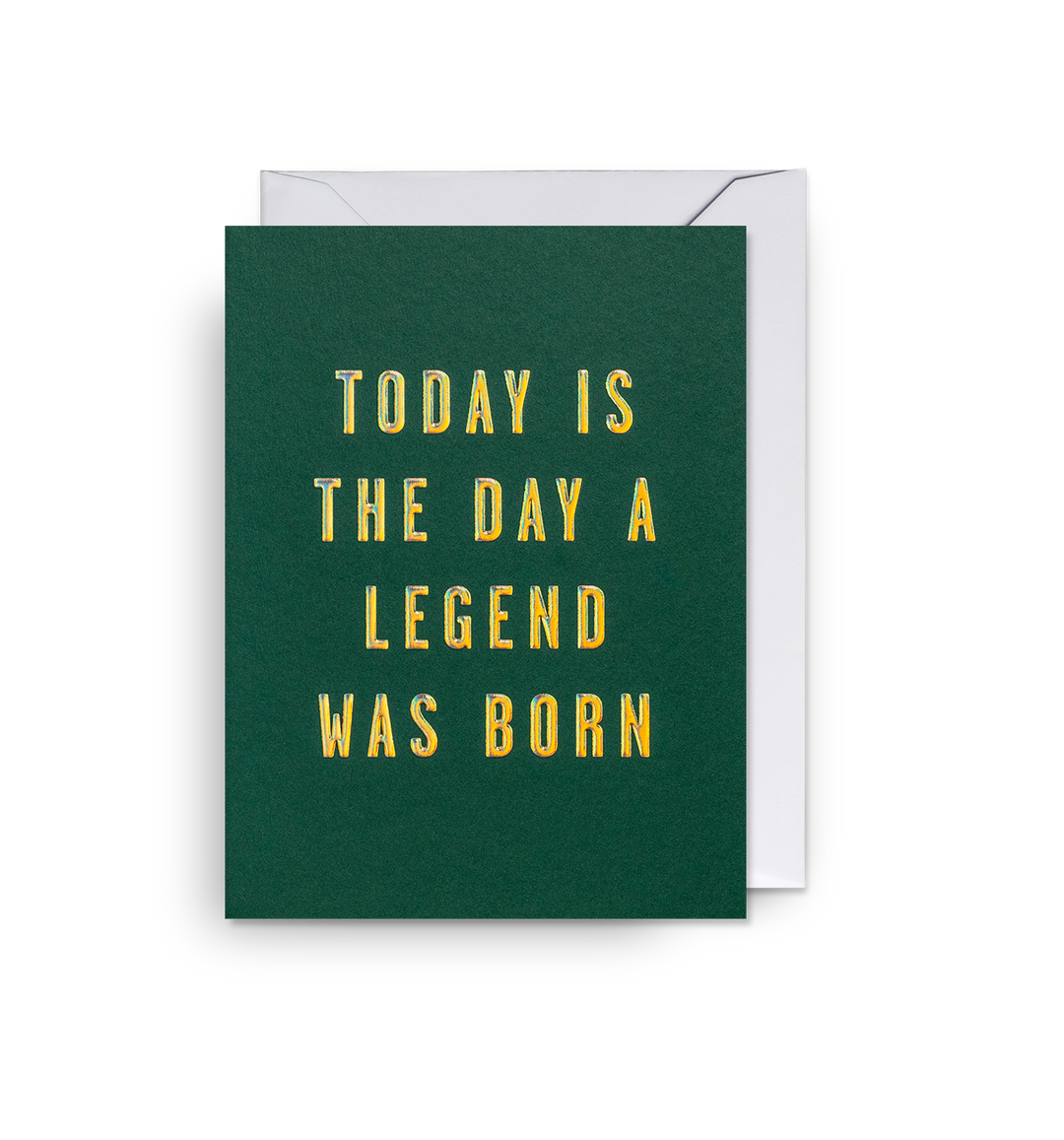 Today is the Day a Legend Was Born