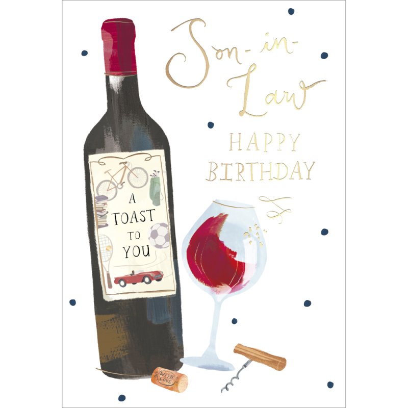 Son In Law Happy Birthday
