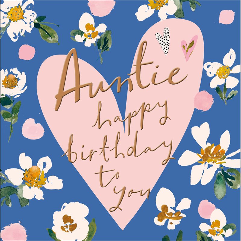 Auntie Happy Birthday