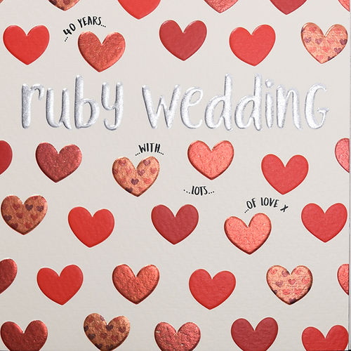 RUBY WEDDING