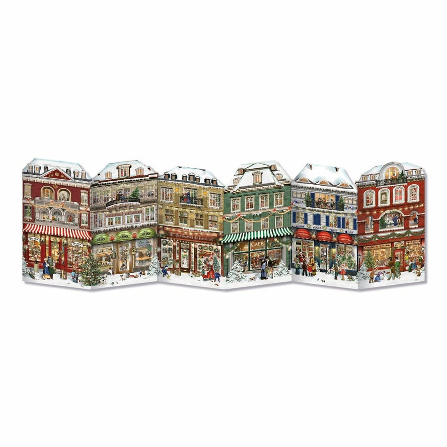 Free-Standing Christmas Shops Traditional Advent Calendar