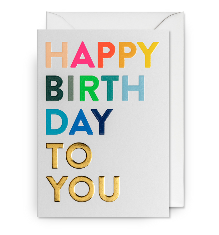 Happy Birthday To You