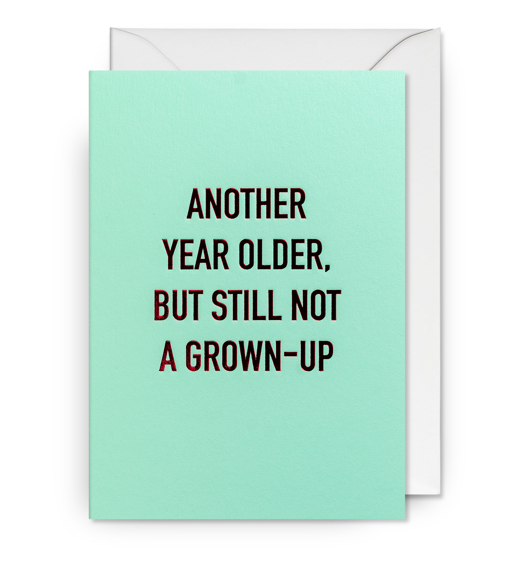 Another Year Older, But Still Not Grown Up
