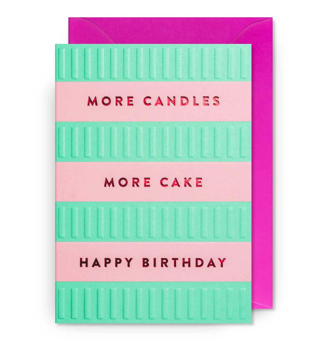 More Candles More Cake Happy Birthday