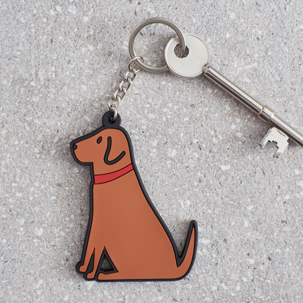 Fox Red Labrador Keyring