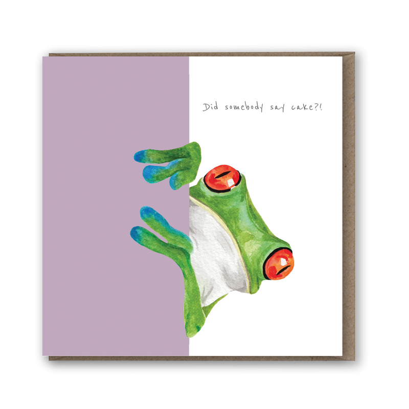 Frog Looking for Cake Birthday