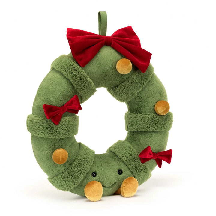 Amuseable Decorated Christmas Wreath