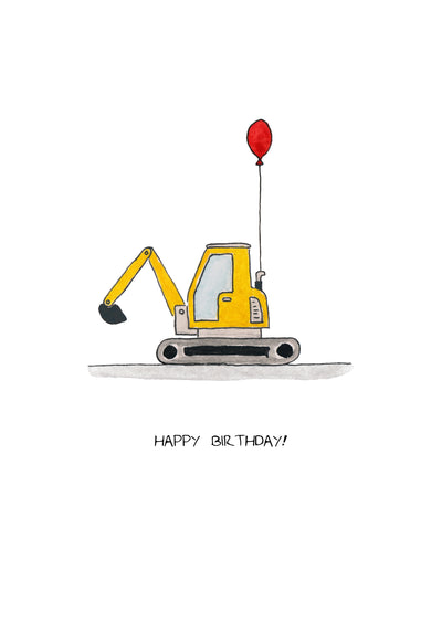 Digger Birthday