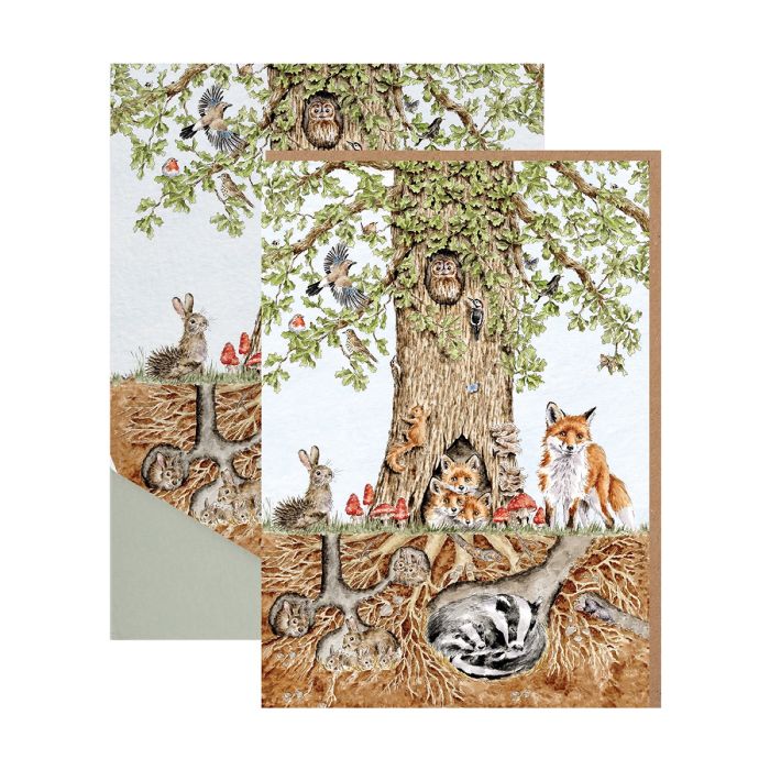 Nature Notecard Pack Wild Woodland