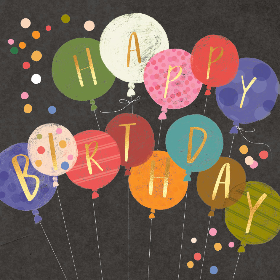Happy Birthday Balloons