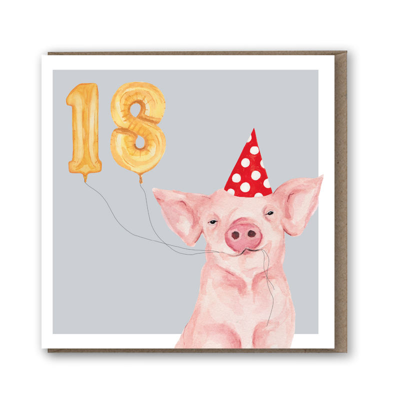 Pig 18th Birthday
