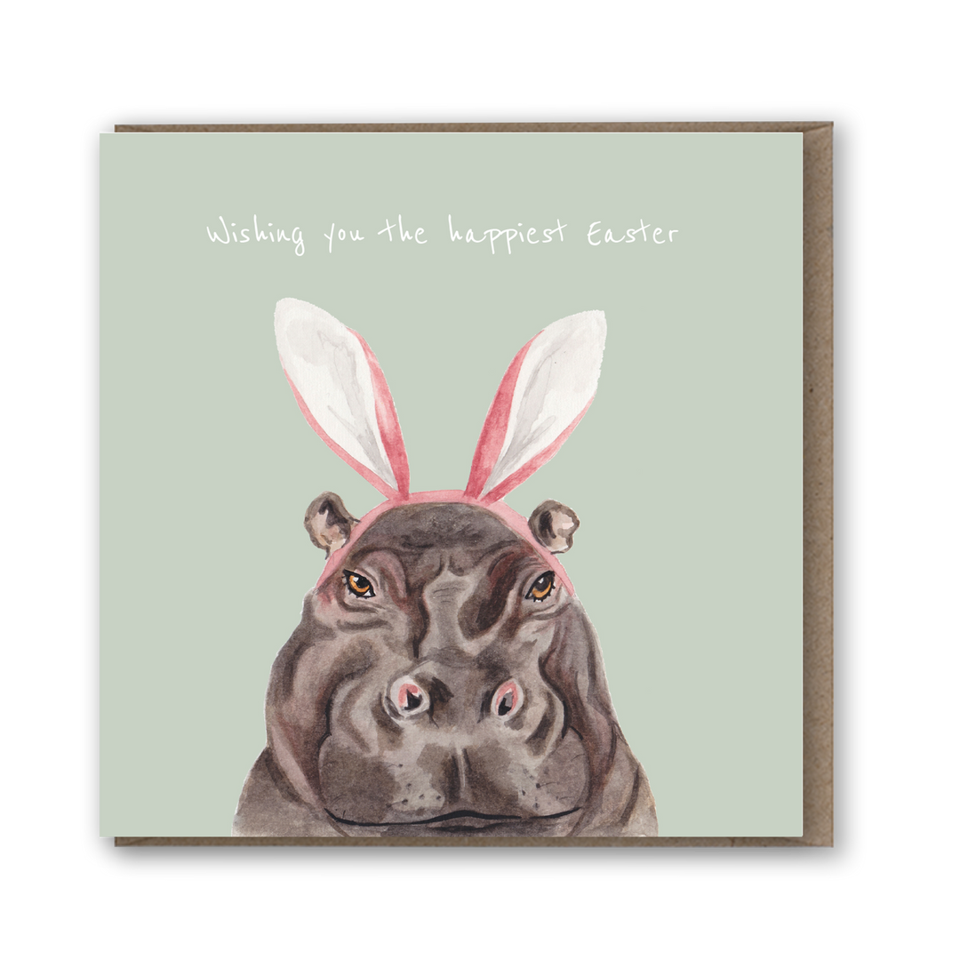 Hippo Happy Easter