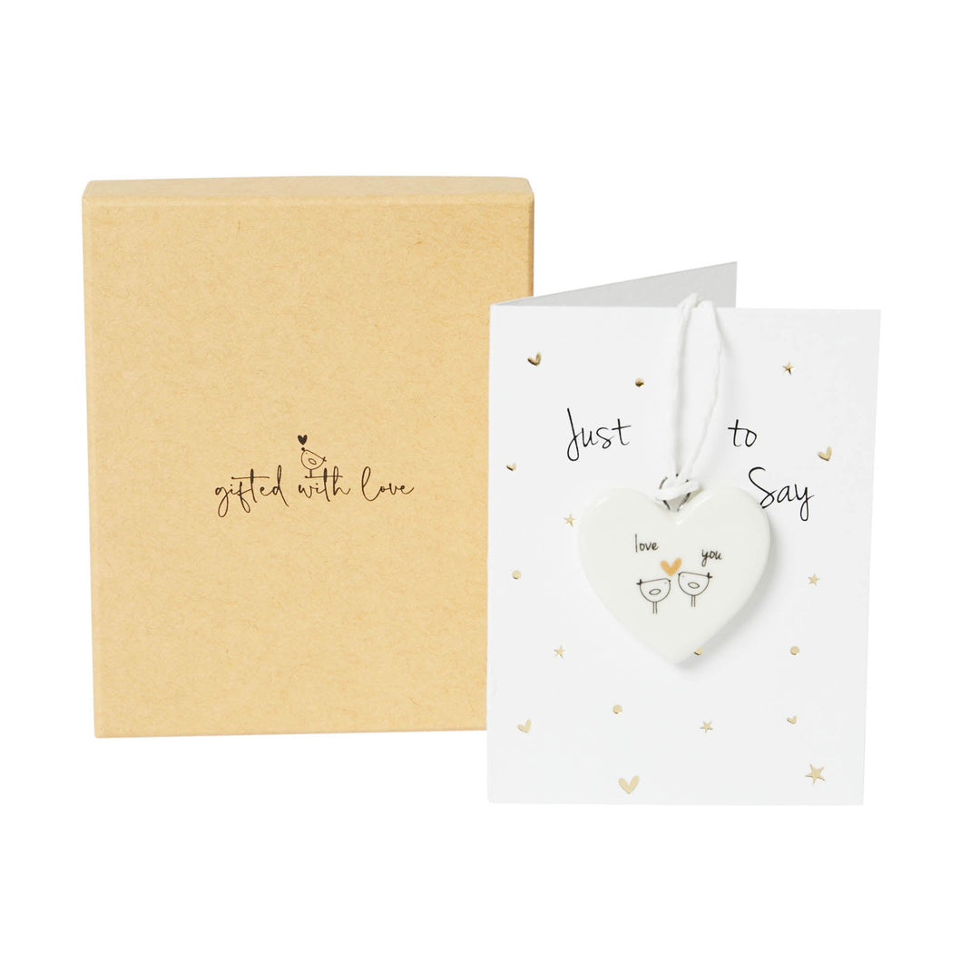 Love You Boxed Decoration