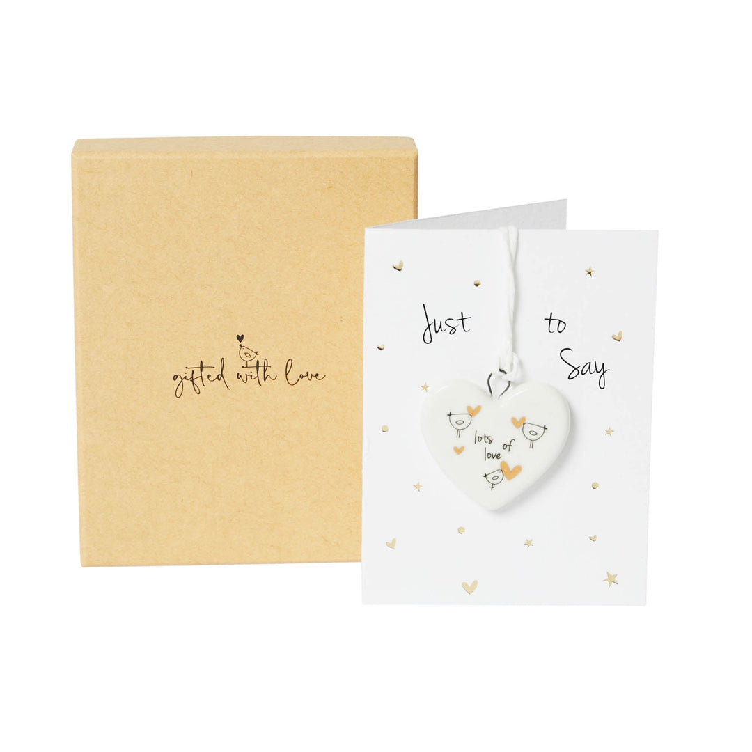 Lots Of Love Boxed Decoration