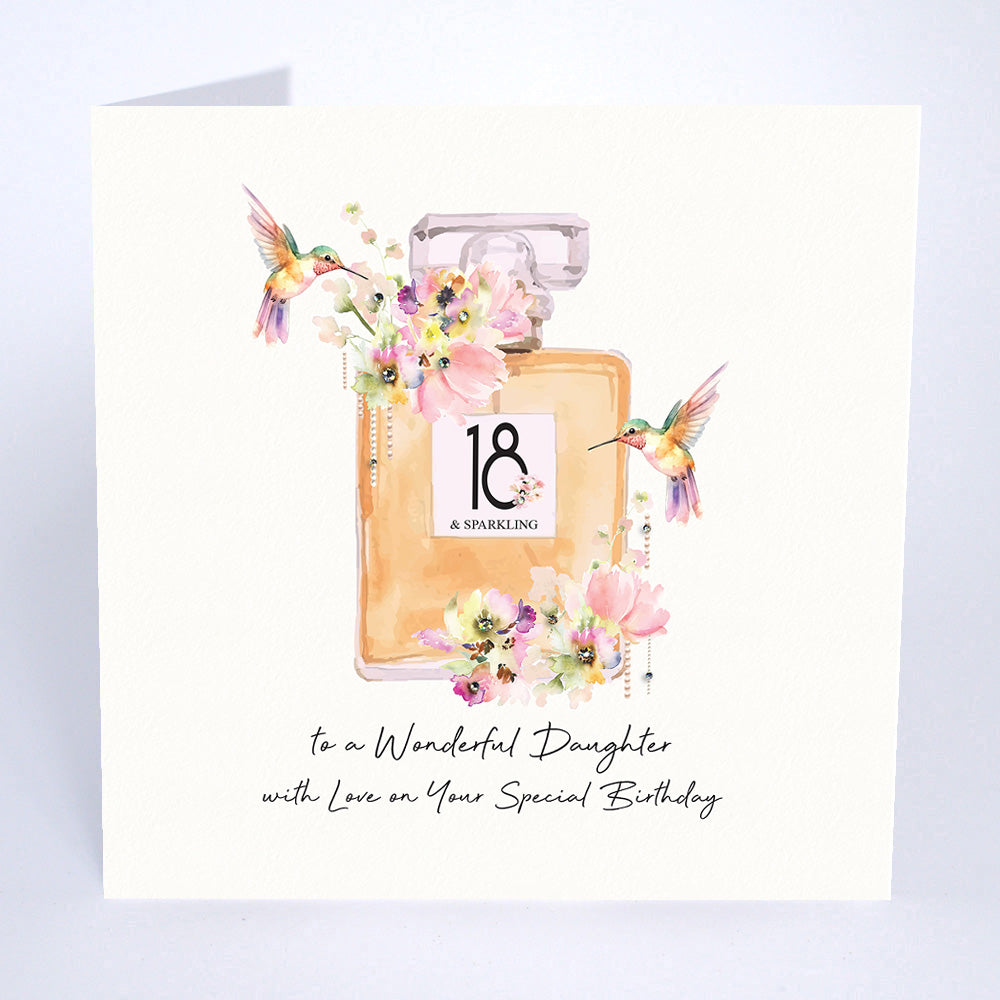 18 to a Wonderful Daughter With Love on Your Special Birthday