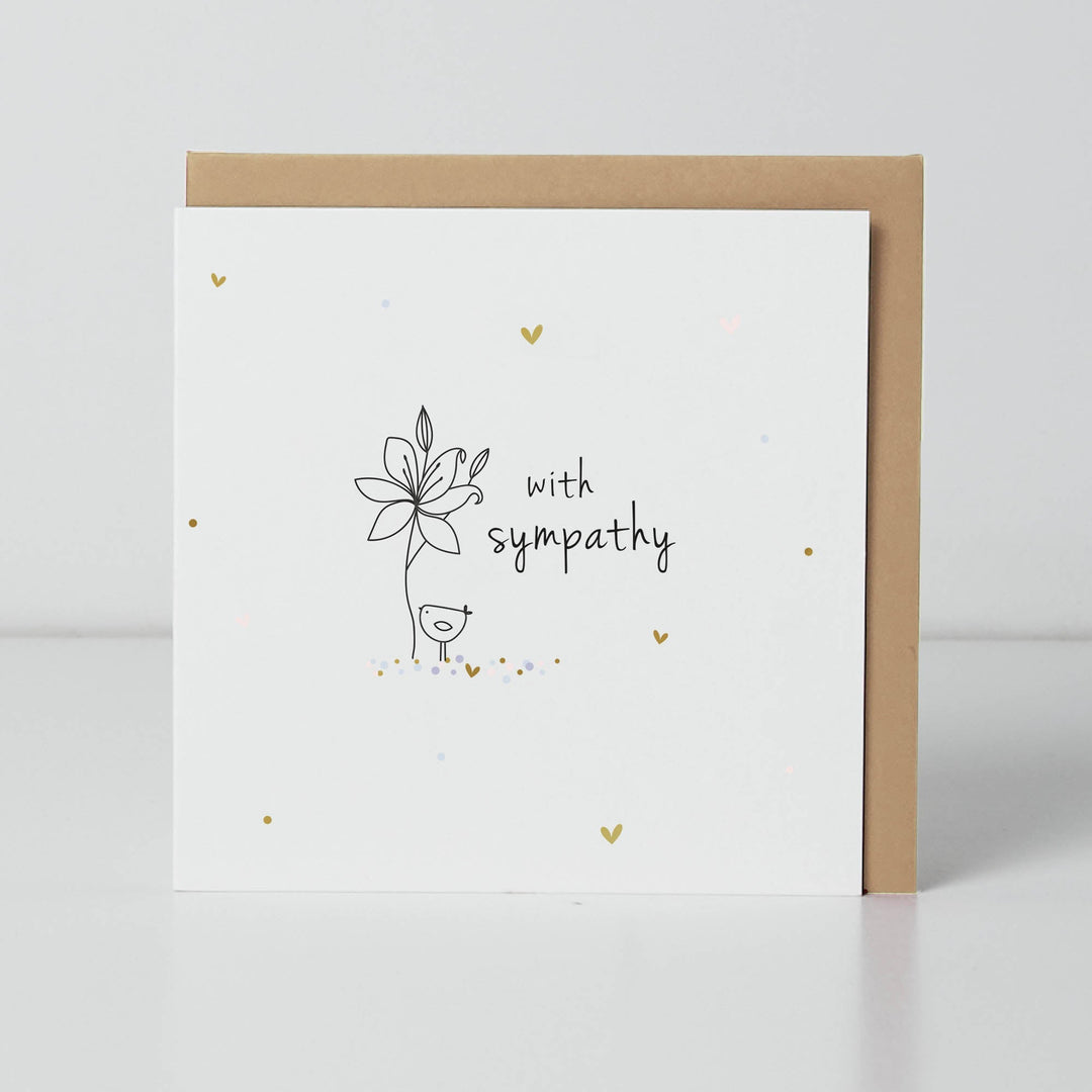 With Sympathy