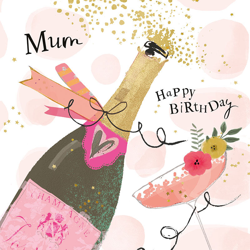 Happy birthday mum Prosecco