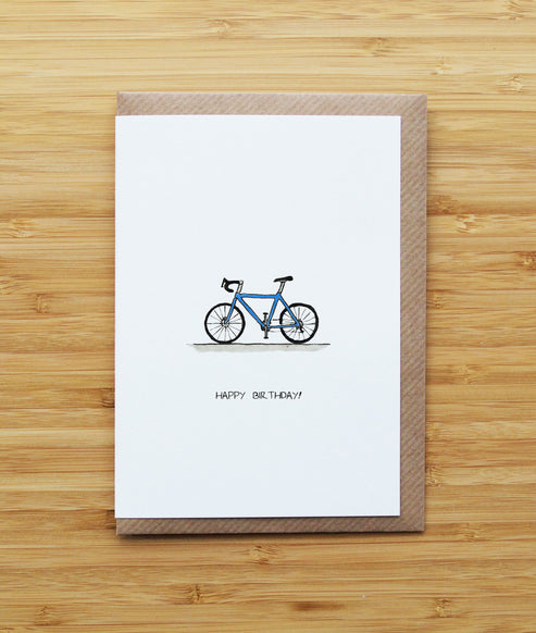 Birthday Bike Blue