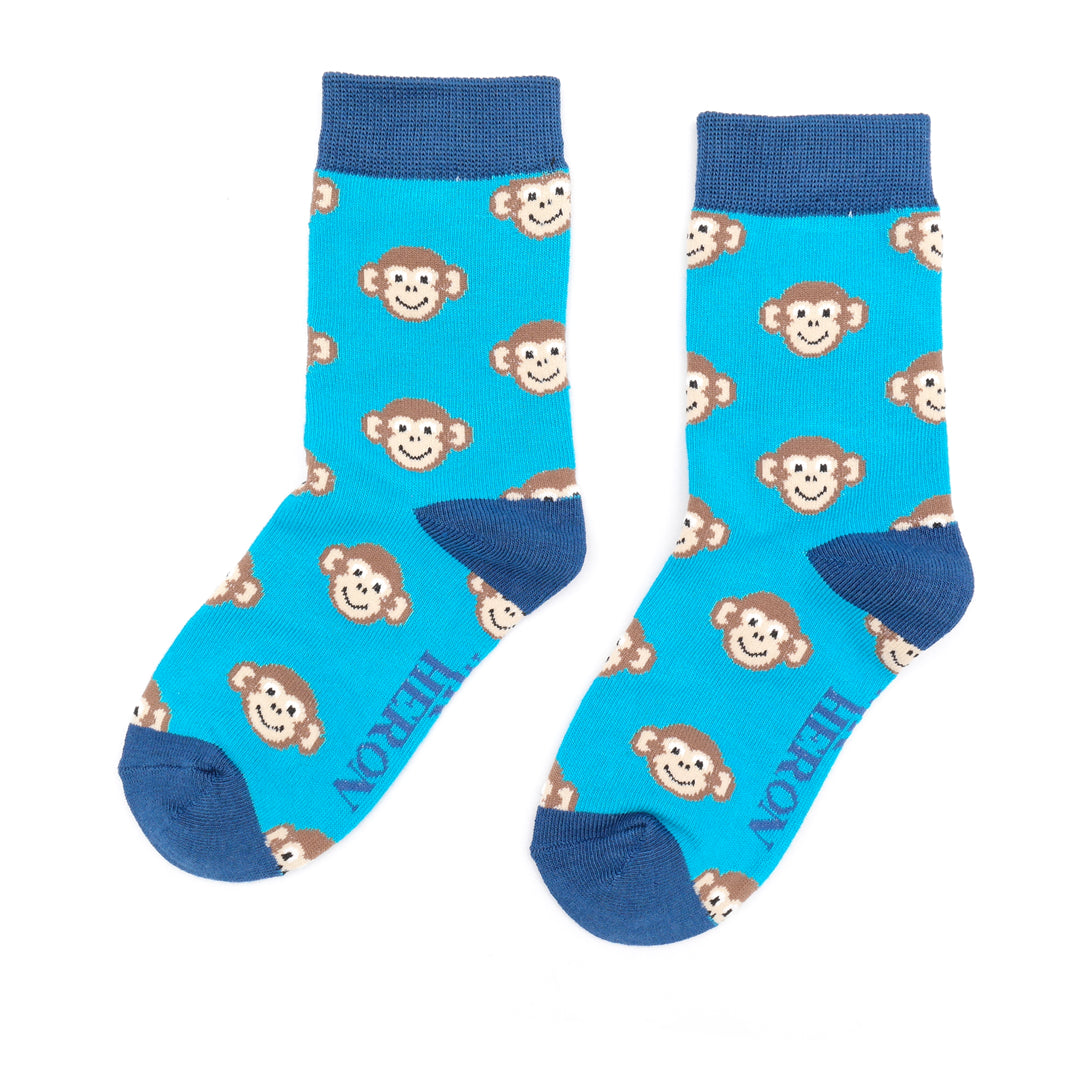 Monkeys Teal 2-3Y