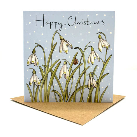 Snowdrops Pack of 5 Christmas Cards