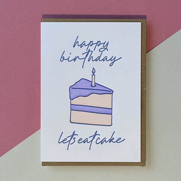 Happy Birthday Lets Eat Cake