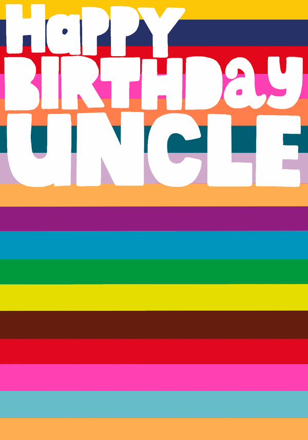 Happy Birthday Uncle