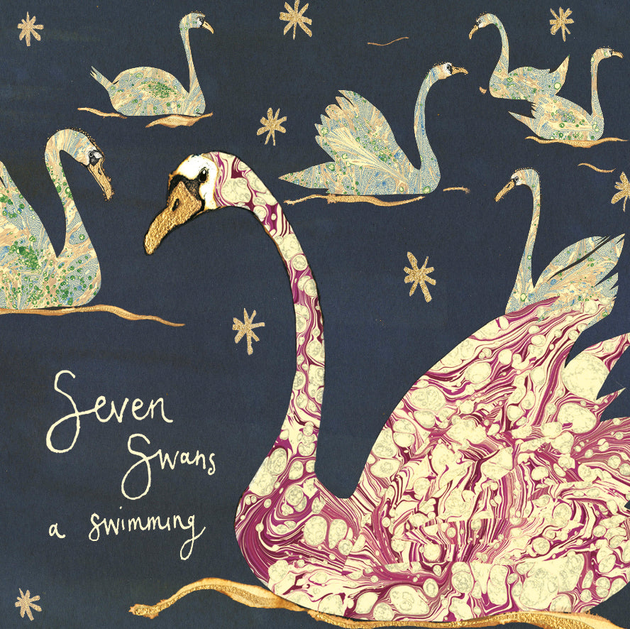 Seven Swans a Swimming