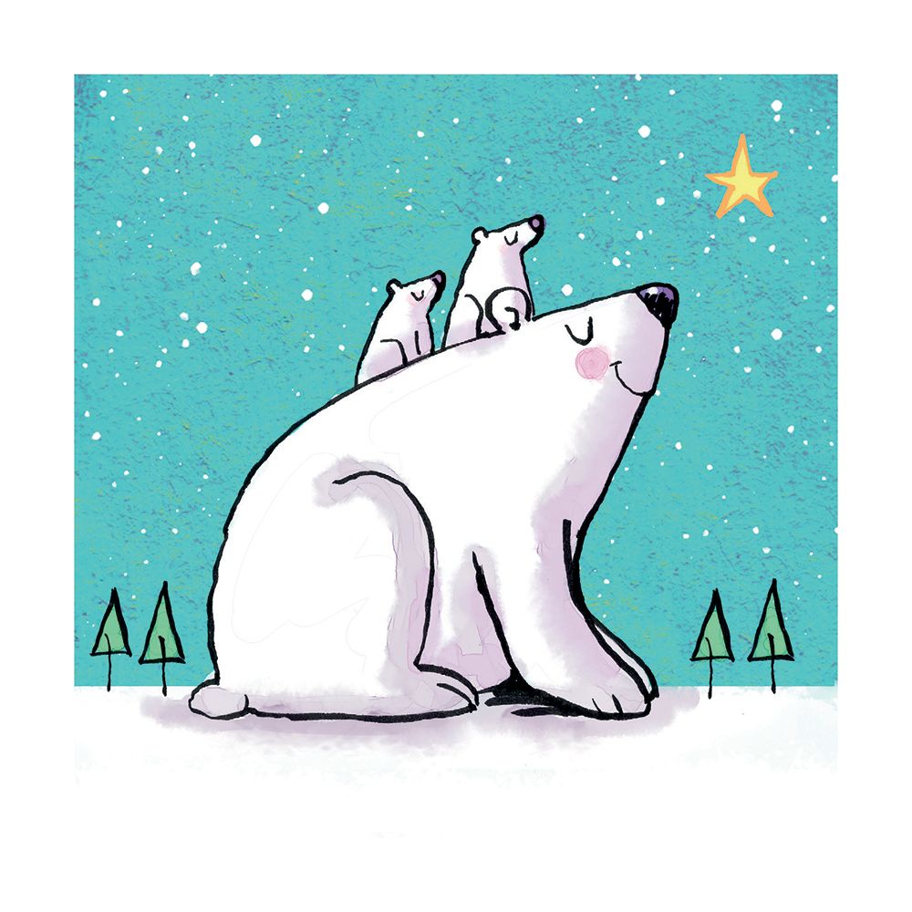 POLAR BEARS PACK OF 8