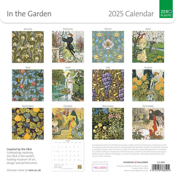 IN THE GARDEN 2025 CALENDAR