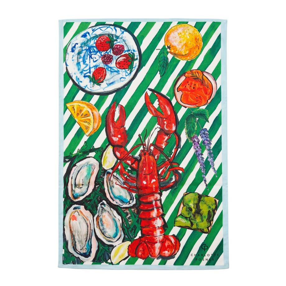 LOBSTER TEA TOWEL