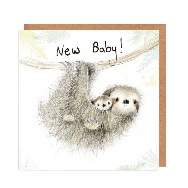 Elliot and Emmeline Sloth New Baby