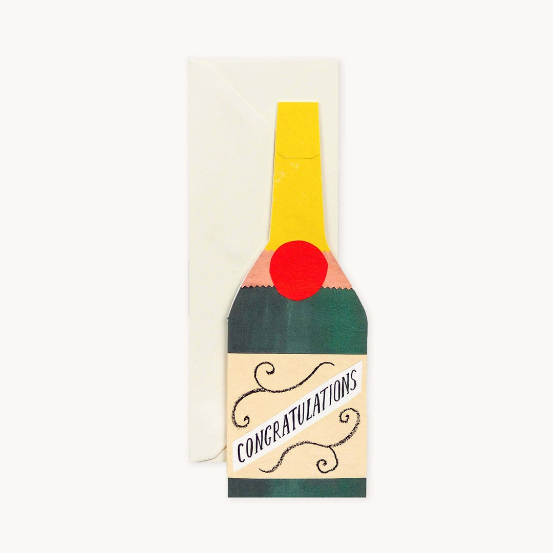 Champagne Bottle Shaped
