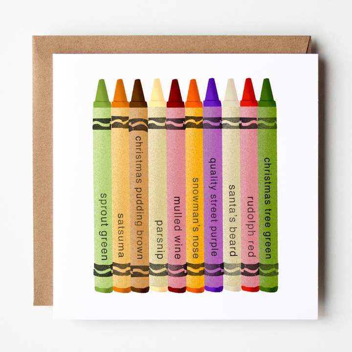 Christmas Crayons