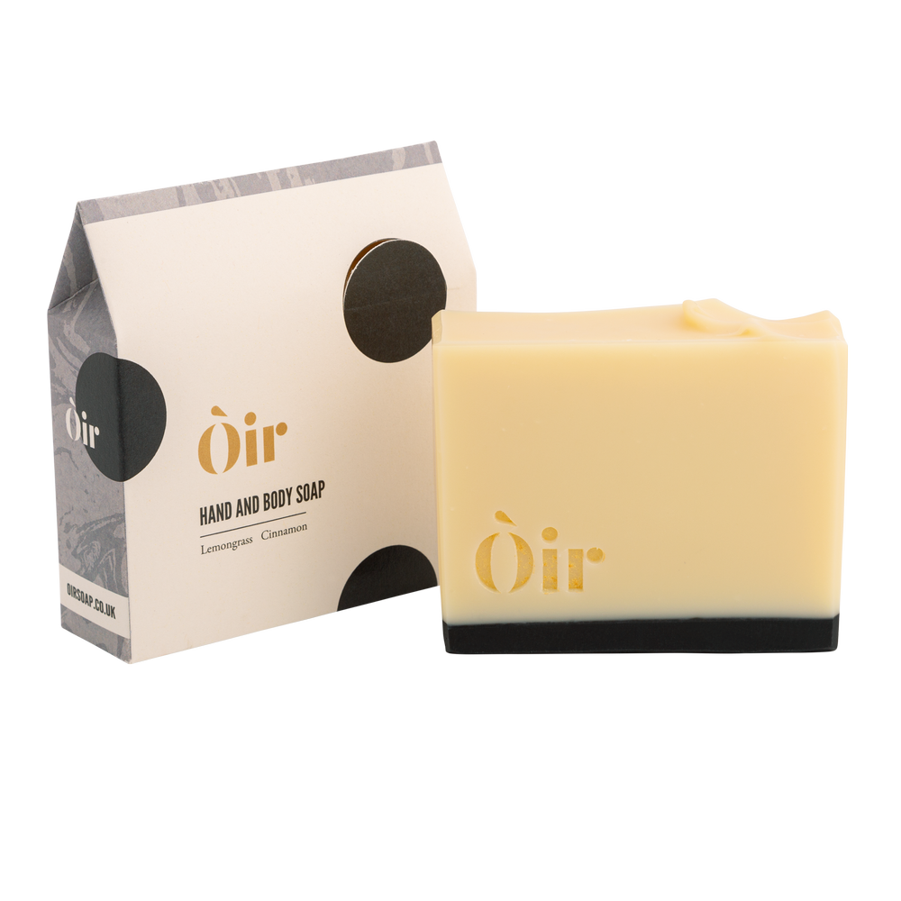 Oir Cinnamon and lemongrass hand and body soap