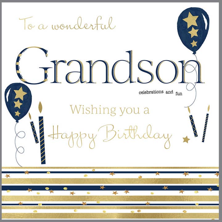 Happy Birthday Grandson